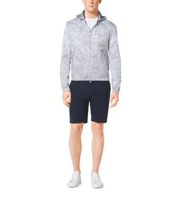 Slim-Fit Stretch-Cotton Shorts