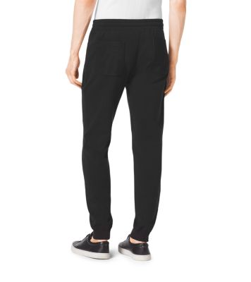 Stretch-Cotton Track Pants