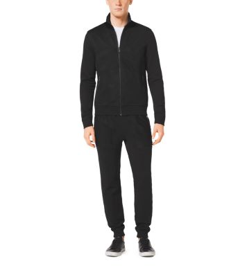 Stretch-Cotton Track Pants