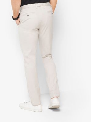 Slim-Fit Cotton Chino Pants