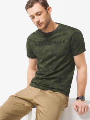 michael kors camo shirt