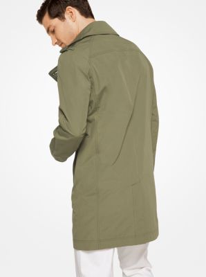 Cotton-Blend Trench Coat