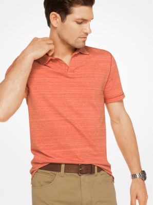 michael kors polo orange