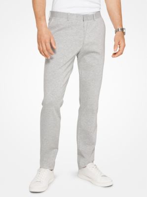 Slim-Fit Ponte Pants