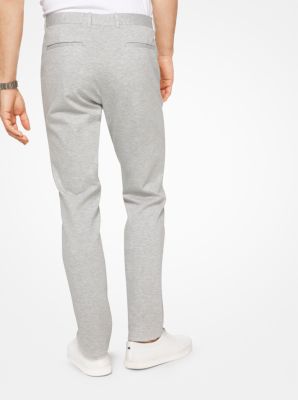 Slim-Fit Ponte Pants