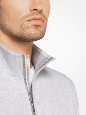 Cotton Quarter-Zip Pullover