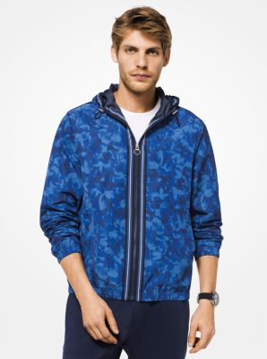 Michael kors store blue camo jacket