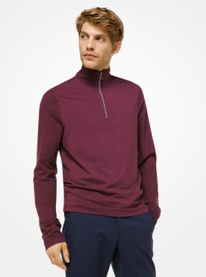 michael kors zip sweater