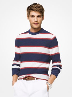 Striped Cotton Sweater