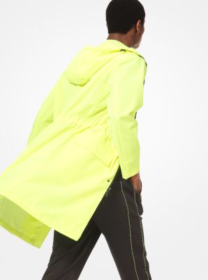 michael kors parka mens yellow