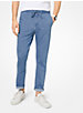 Slim-Fit Chambray Pants image number 0