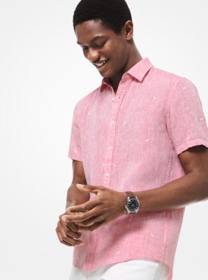 michael kors shirts mens pink