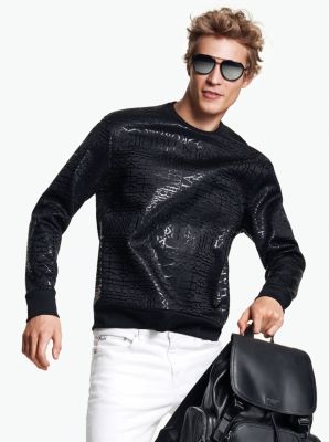 Michael kors scuba leather jacket sale