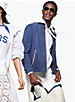 Perforated Suede Track Jacket image number 2