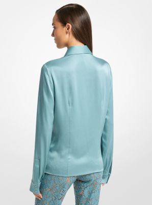 Camisa Hansen de charmeuse