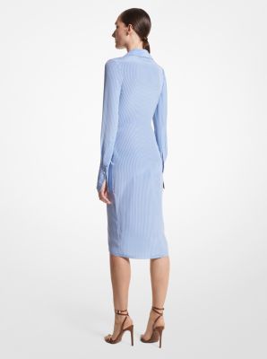 Silk shirt dress michael kors sale