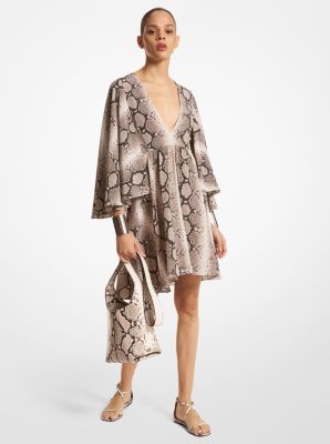 Michael kors hot sale python dress