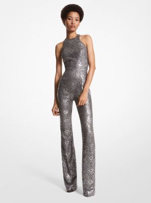 Michael kors cheap jumpsuit silver