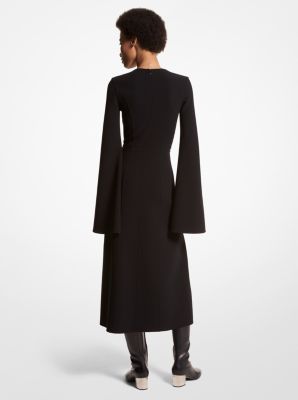Double Faced Stretch Wool Slashed Dress | Michael Kors [US]
