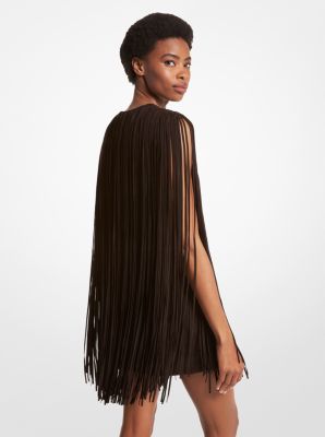 Michael kors fringe deals dress