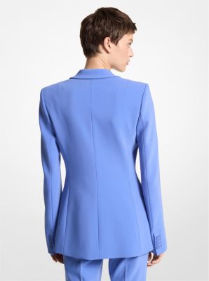 Blazer Georgina aus gekrispeltem Stretch-Krepp