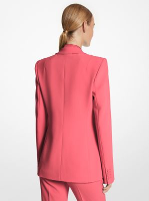 Georgina Stretch Pebble Crepe Blazer