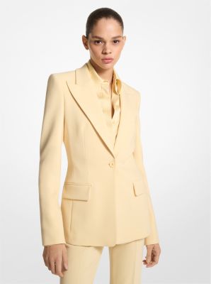 Georgina Stretch Pebble Crepe Blazer image number 0