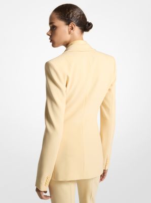 Georgina Stretch Pebble Crepe Blazer image number 1