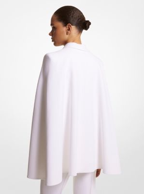 Crepe cape outlet jacket