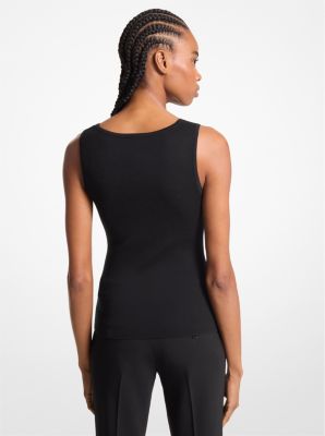 Bette Cashmere Scoopneck Tank image number 1