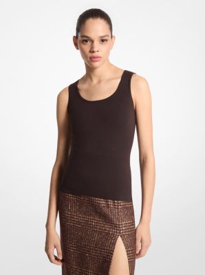 Bette Cashmere Scoopneck Tank