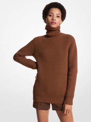 michael kors Elliptical Turtleneck Cashmere Sweater By Michael