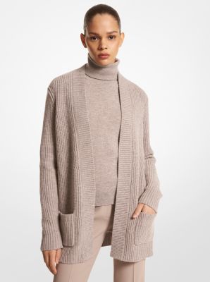 Michael kors hot sale cashmere cardigan