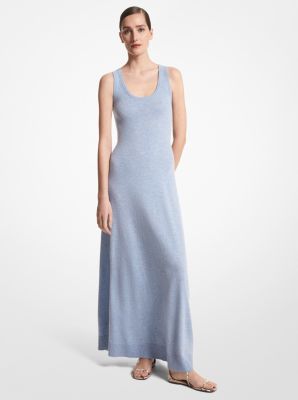 New season Tank Dress Maxi in soft textured luxurious Italian