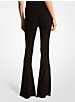 Ribbed Cashmere Flared Pants image number 1