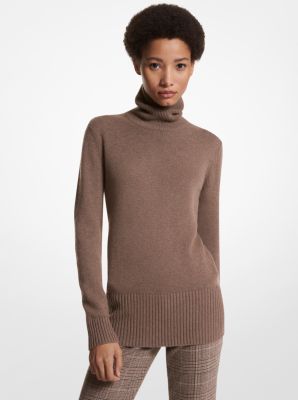 Michael kors hot sale turtleneck sweater women's