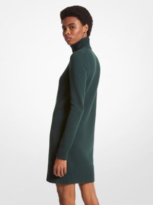 Kaia Cashmere Turtleneck Dress image number 1