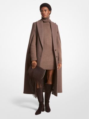 Wool Melton Overcoat | Michael Kors