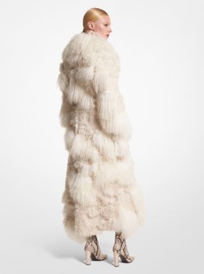 Michael kors shop shearling coat