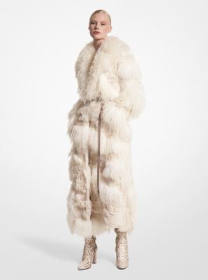 Celine hotsell shearling coat