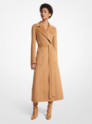 Michael kors cashmere sale coat