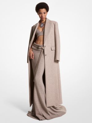 Michael kors wool clearance melton coat