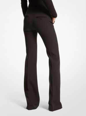 Haylee Wool Gabardine Flared Trousers image number 1