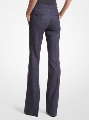 Michael Kors Collection - Haylee Coast Double Crepe Flare Dress Pant