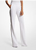 Haylee Hand-Embellished Sequin Double Crepe Sablé Trousers image number 0