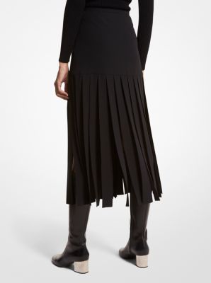 Silk Streamer Skirt | Michael Kors