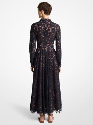 Floral Lace Shirtdress image number 1