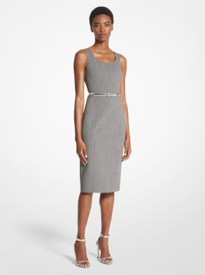 Calvin klein deals crepe sheath dress