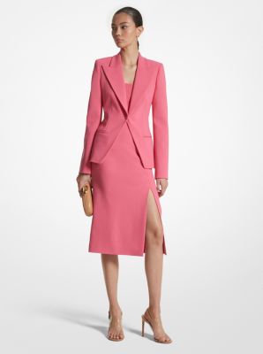 Georgina Stretch Pebble Crepe Blazer