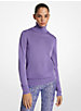 Featherweight Silk Turtleneck Sweater image number 0
